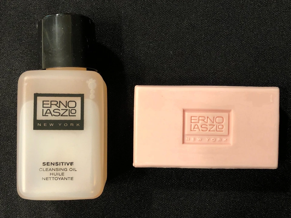 Erno Laszlo Soothe & Calm Sensitive Double Cleansing Oil & Bar Soap Travel Set - Image 2 of 4