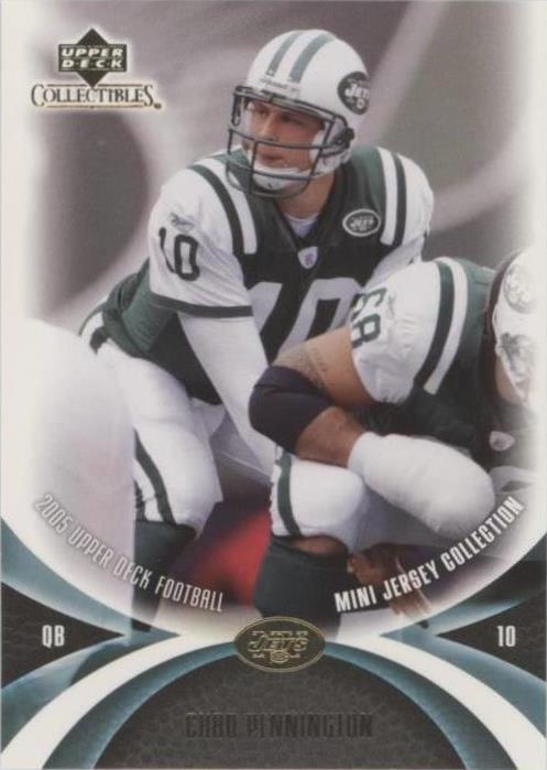 2005 Upper Deck Collectibles Mini Jersey Collection Chad Pennington #44 - 1 of 2