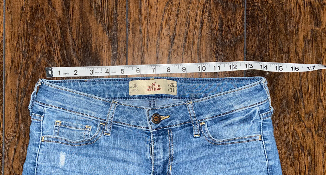Купить Hollister Jeans Womens Size 3r 