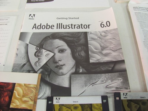 Adobe Illustrator 6.0 Macintosh Mac Manuals and Software - CDs & Floppy Discs - Picture 4 of 7