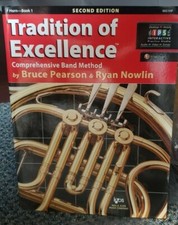 Tradition of Excellence F Horn - Book 1 Comprehensive Band Method