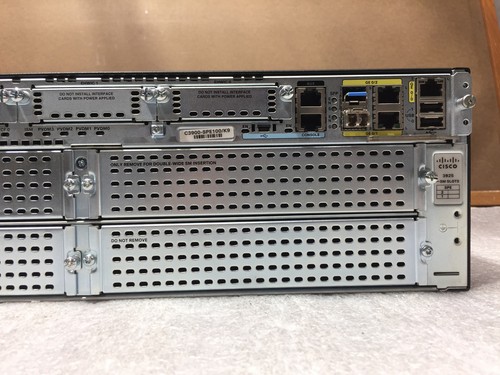 Cisco 3925-Chassis V02 Integrated Service Router, RACK MOUNTABLE --TESTED/RESET - Picture 8 of 9