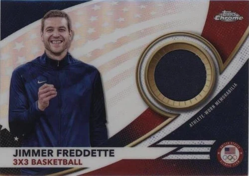 2024 Topps Chrome U.S. Olympic & Paralympic Team and Hopefuls - Jimmer Fredette #USA-JF