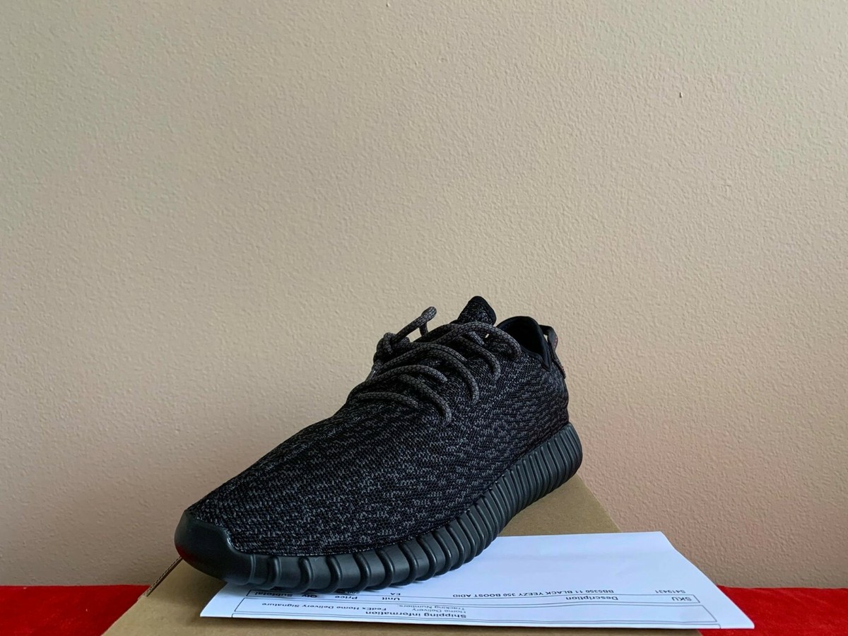 Adidas Yeezy Boost 350 Pirate Black Authentic 2015 Authentic NEW