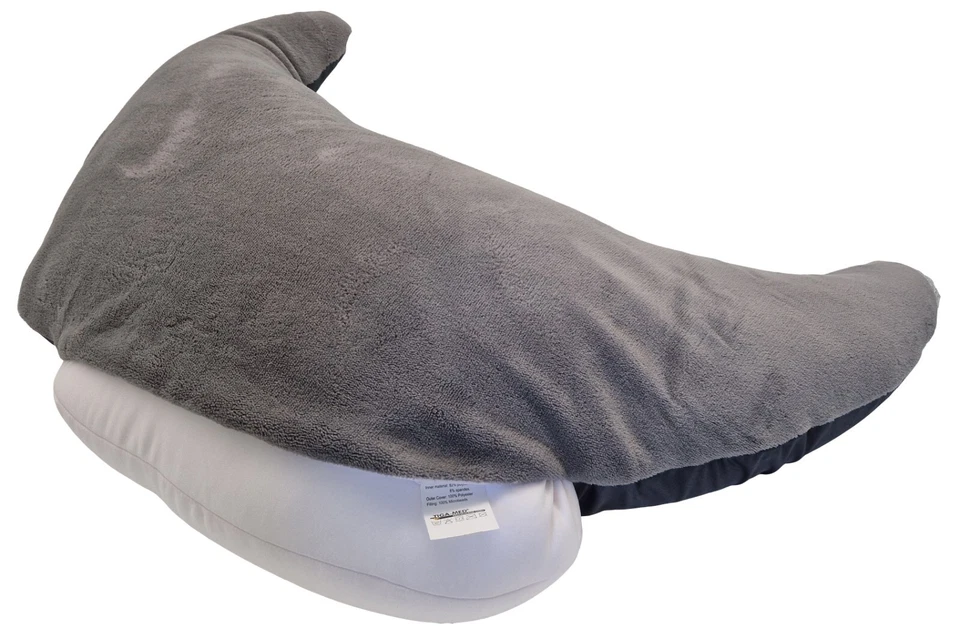 TIGA-MED XXL Halbmondkissen | Stillkissen | Nackenkissen | mit Mikroperlen - Bild 2 von 4