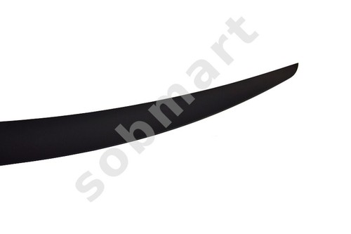 BOOT SPOILER TRUNK Roof for Mercedes E class W213 2016+ Sedan EAR WING ABS - Foto 9 di 11
