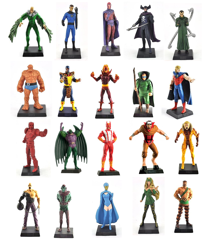 MARVEL SUPER HEROES Medusa ,Figurine Plomb Collection Eaglemoss, #43