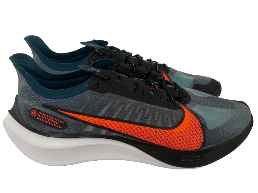 SAOLA Scarpe Nike Zoom Gravity Uomo TG 14. BQ3202 300 Midnight Turchese Verde Arancione