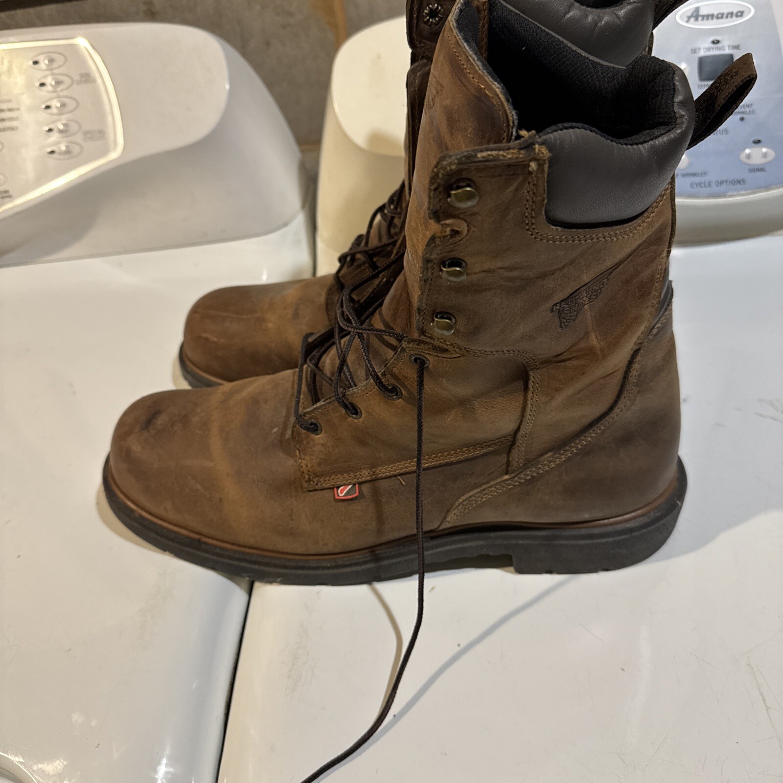 Red Wing Shoes Steel Toe Men's Work Boot, Size 15-D USA 🇺🇸