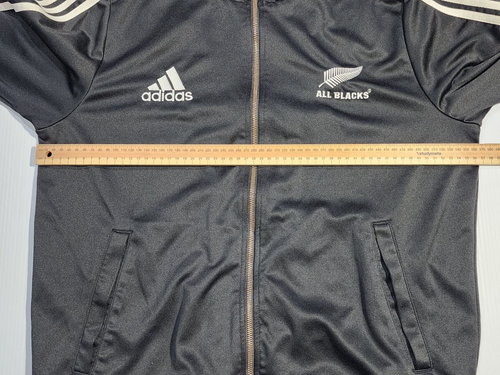 Adidas All Blacks 3 Stripe Jacket Men's L - 2011 - Picture 2 of 9