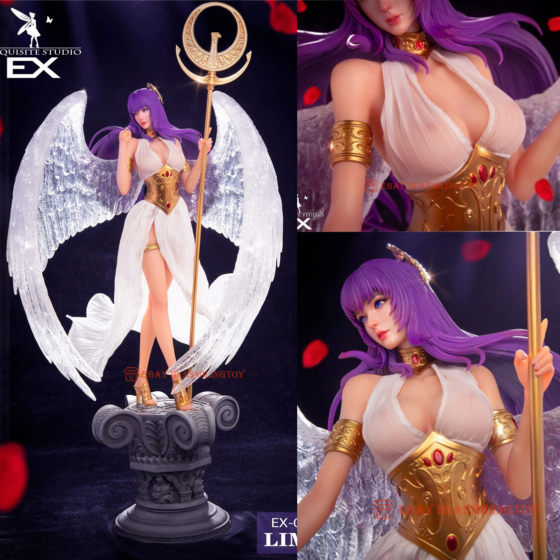 EXQUITE STUDIO EX-003 Saint Seiya Athena Resin Model Saori Kido 1