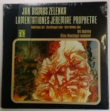 Vinyl LP Rediviva Munclinger Zelenka Lamentationes  H71282 Sealed NOS Opera 1970