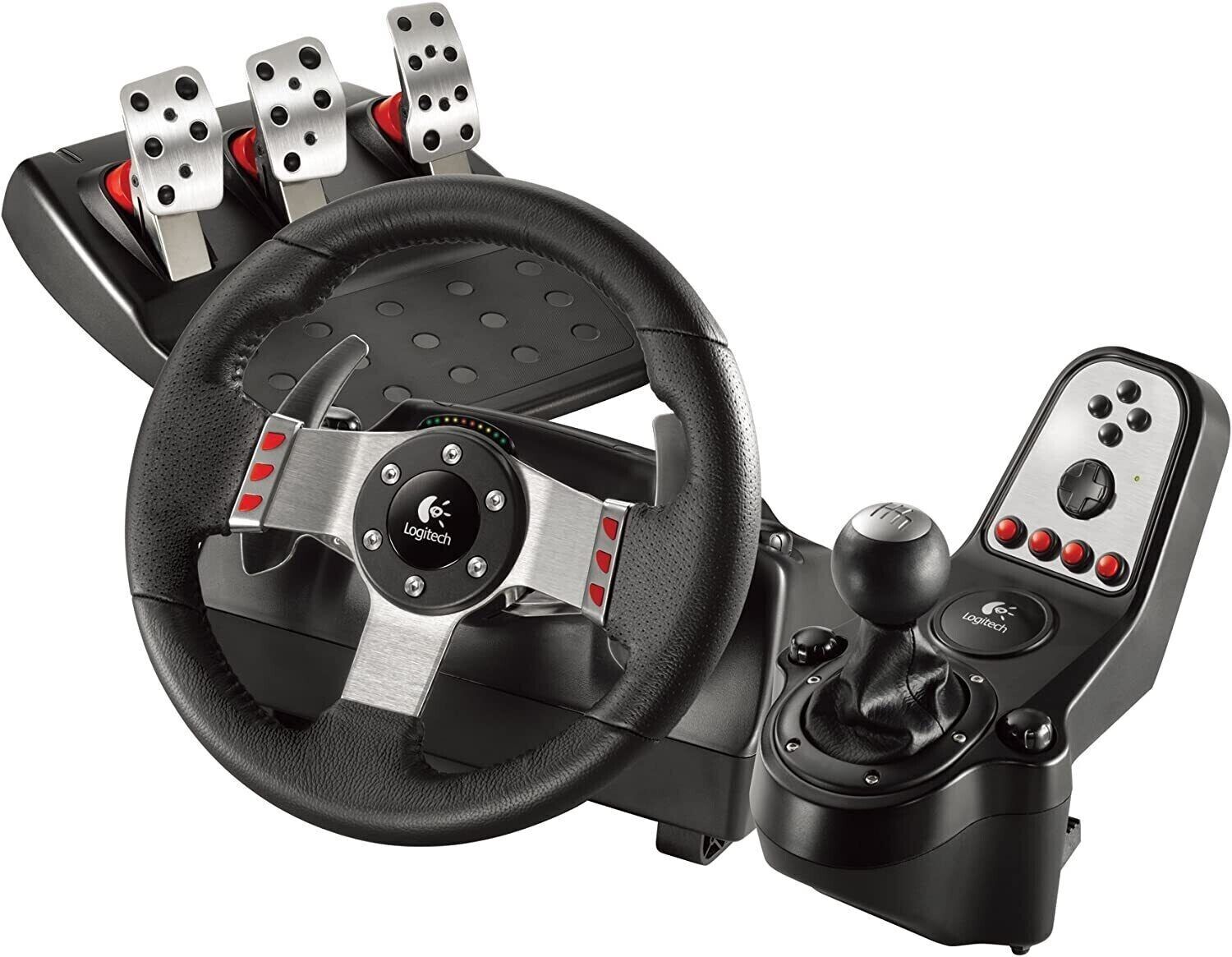 Logitech G27 Racing USB Wheel, Pedals, & Shifter for Sale in Louisville, KY  - OfferUp