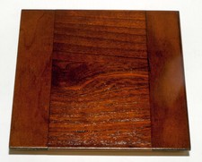 1 LENS BOARD 5.25"x5.25" for KORONA 5x7" Camera, made of solid cherry, free hole