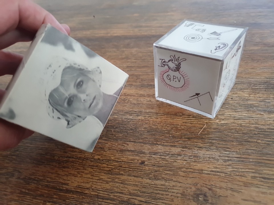 Vintage 1970 Original Box / Cube Photos 6.5 Cm X 6.5 Cm Glaezer Design ...