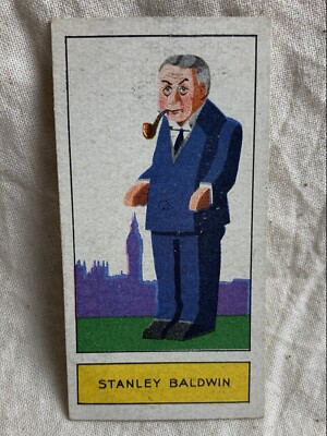 stanley tobacco Virginia 140g 1932 Godfrey Phillips Tobacco Personalities