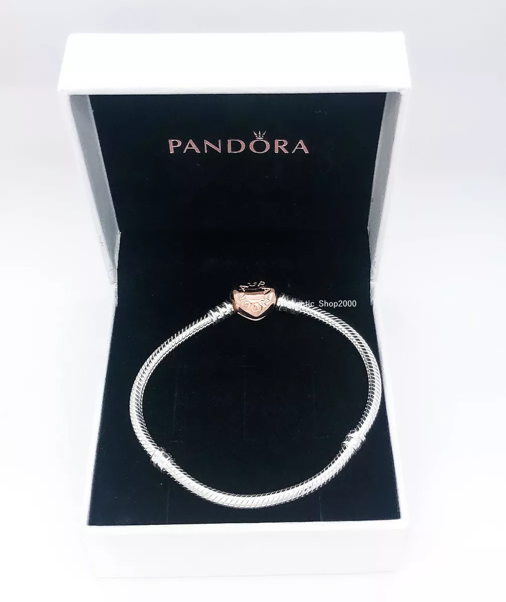 Pandora Rose Heart Clasp Bracelet