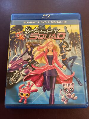 Barbie: Spy Squad (Blu-ray/DVD, 2016, 2-Disc Set) No Digital Copy