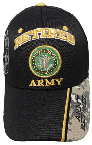 US Army Logo Veteran Cap USA Mütze U.S. Military Retired Armed Forces Vet Patriot - Bild 3 von 6