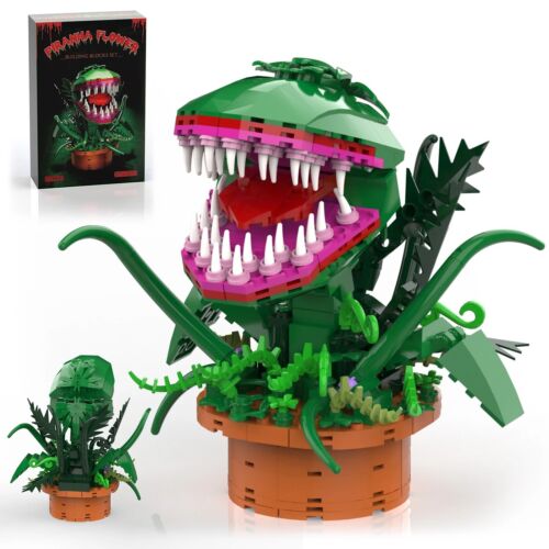 Little Shop of Horrors Audrey II Piranha Plant Building Blocks Set Toy 6+ 303Pcs - Picture 3 of 5