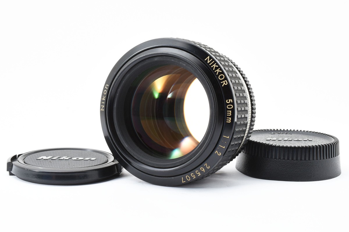 Exc+5] Nikon Ai-s Ais NIKKOR 50mm f/1.2 F Mount Standard Lens From