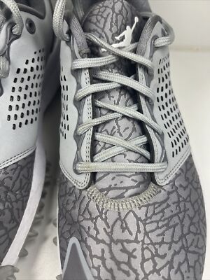 Men's Wolf Grey Jordan Trainer ST Golf Shoes Size 9.5 AH7747