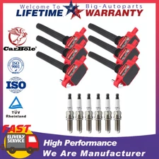 6 Ignition Coil + 6 Platinum Spark Plug For Chrysler Dodge Jeep Ram 3.6L V6 C894