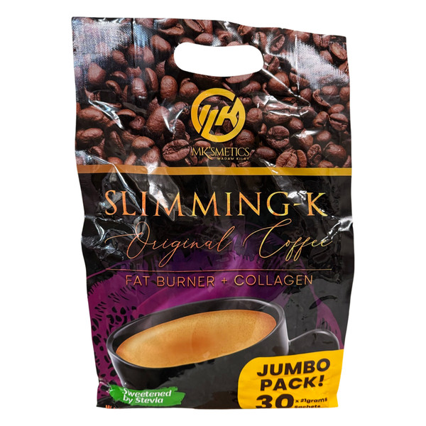 Madam Kilay Slimming-K Jumbo Pack Café + Colágeno, 30 Bolsitas
