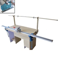 High Speed Textile Fabric End Cutter Cloth Cutter w/86"Rack&Digital Counter 220V