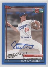 2021 Topps Pro Debut Blue Auto 49/150 Clayton Beeter #PD-196 Auto 19jf