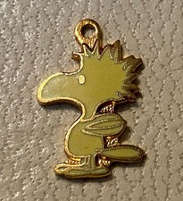 Vintage Woodstock Peanuts Charm Pendant Taiwan United Feature Syndicate