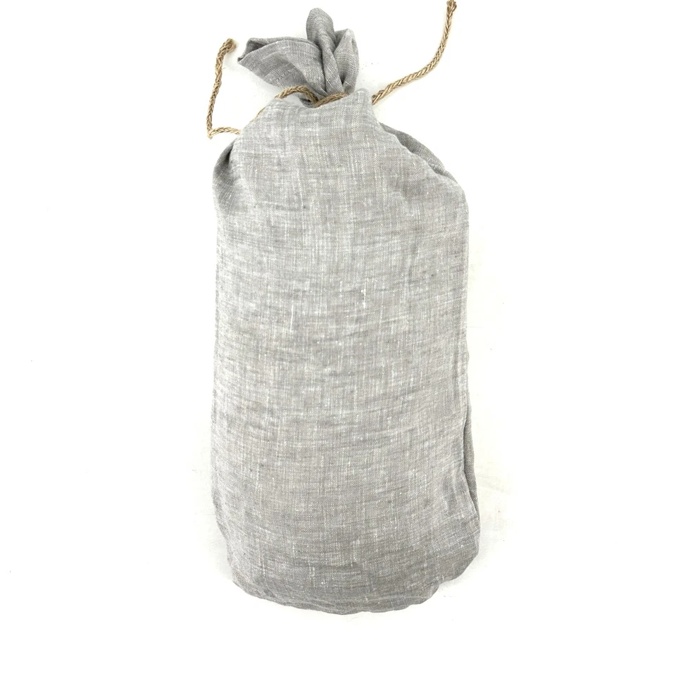 Ferragens de restauração palmeta bordada linho farsa rei espreguiçadeira neblina névoa - Imagem 4 de 4