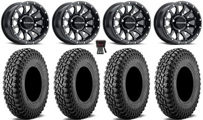 Raceline Trophy 14'' Wheels Black 28'' Incursion A/T Tires RZR XP 1000 / PRO XP