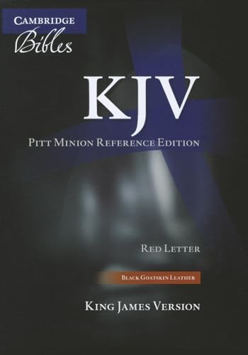 KJV Pitt Minion Reference Bible, Black Goatskin Leather, Red-letter Text, KJ… 2e - Image 3