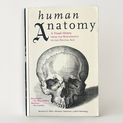 #ad Human Anatomy: A Visual History HC Dust Jacket Rifkin Ackerman Folkenberg $35.00