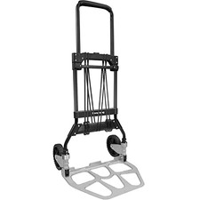 Heavy Duty Dolly Cart 331lb Capacity Foldable Hand Truck with Silent Wheels