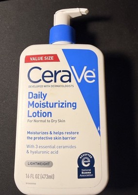 CeraVe Daily Moisturizing Lotion 16 fl oz for Normal to Dry Skin