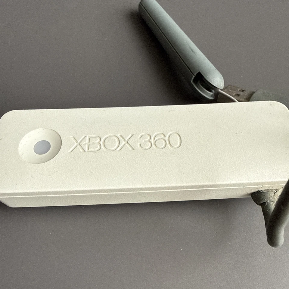 Adaptador de red inalámbrica oficial Microsoft XBOX 360 Internet WiFi Foto 3 de 4