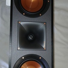 Klipsch R-52C Center Speaker Black Copper Spun Woofers 125W Scratch-Resistant