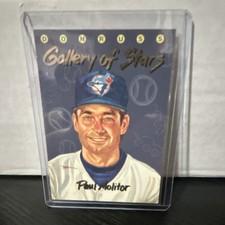 Donruss 1993 Gallery of Stars Paul Molitor GS-6 Toronto Blue Jays Baseball