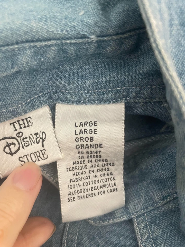 camisa vintage Winnie the Pooh Demin Foto 2 de 4