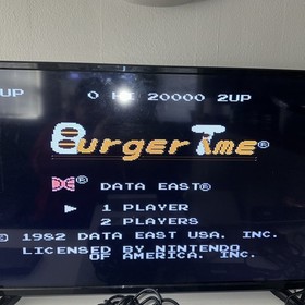 Burger Time (NES, 1987)