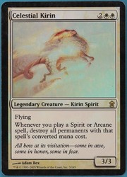 Celestial Kirin (Foil) - Saviors of Kamigawa - Magic The Gathering MTG