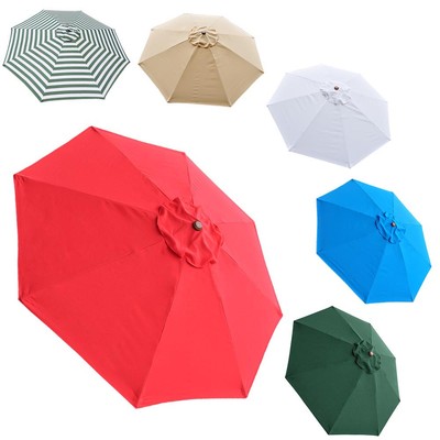 Apluschoice 9 Ft Patio Umbrella Canopy Top Cover Replacement 8-Rib Outdoor Yard