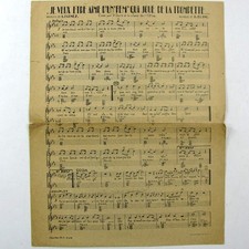 Oflag VI D partition Je veux être aimé d'un?fem? qui joue de la trompette Hornez