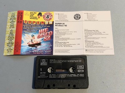 SUPER 20 - Hit Disco ´ 82 '' Sampler von 1982 !!! '' NEU !!!, MC tape Kassette
