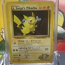Lt. Surge'S Pikachu 81 Prices | Lt. Surge'S Pikachu 81 List Lt. Surge'S Pikachu 81 Prices | Lt. Surge'S Pikachu 81 List