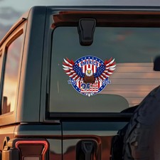 1776-2026 250 Years Birthday America Patriotic Car Window Decal Sticker