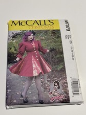 McCalls Sewing Pattern YaYa Han Costume M7373 Size E5 14-22New Uncut