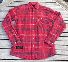 Vermont Flannel Company Long Sleeve Plaid Flannel Shirt Made in USA Men's Medium